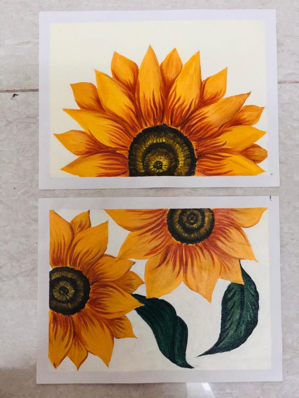Sunflowers Set of Two